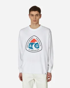 ACG Outdoor Sign Longsleeve T-Shirt White