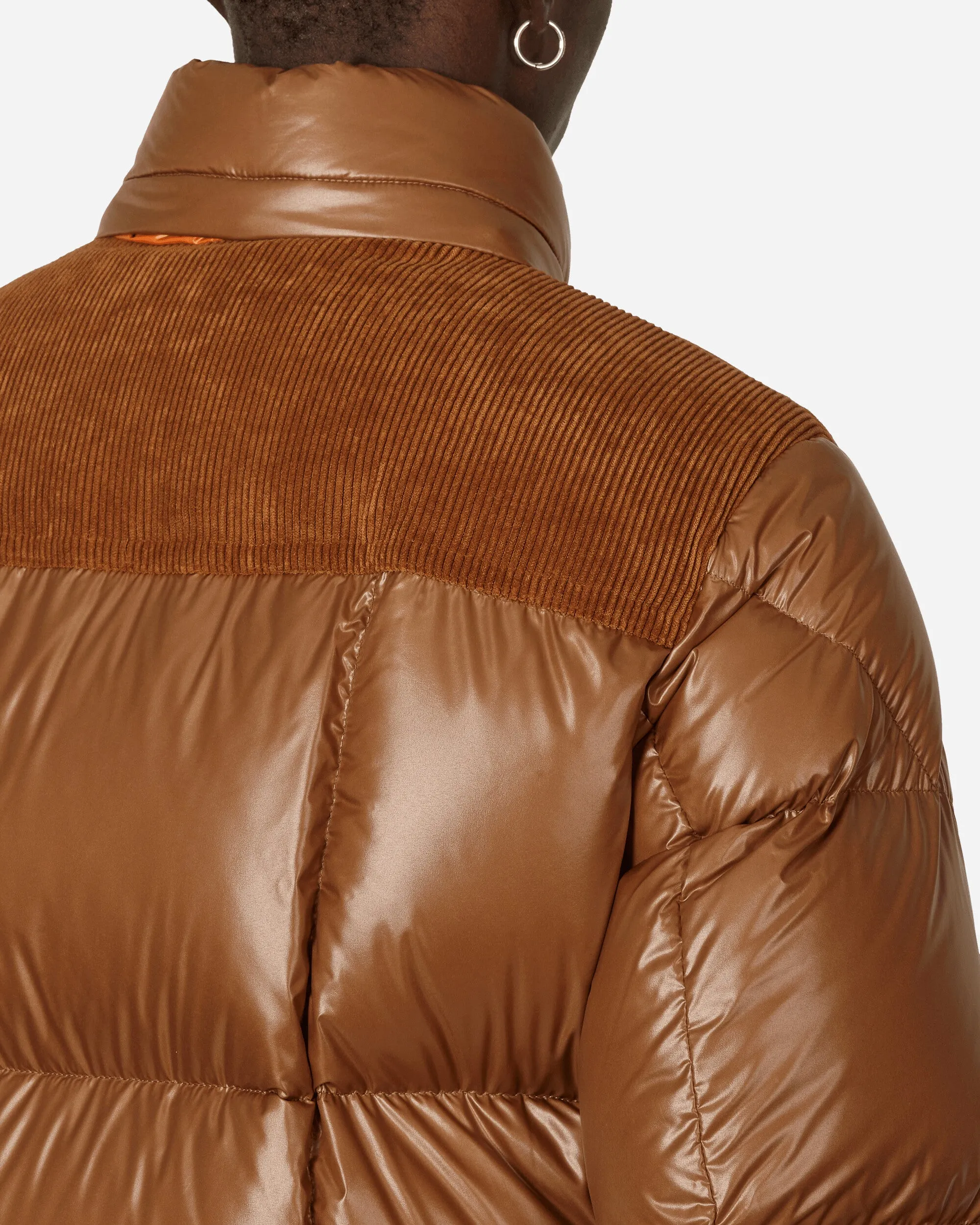 Ain Short Down Jacket Brown