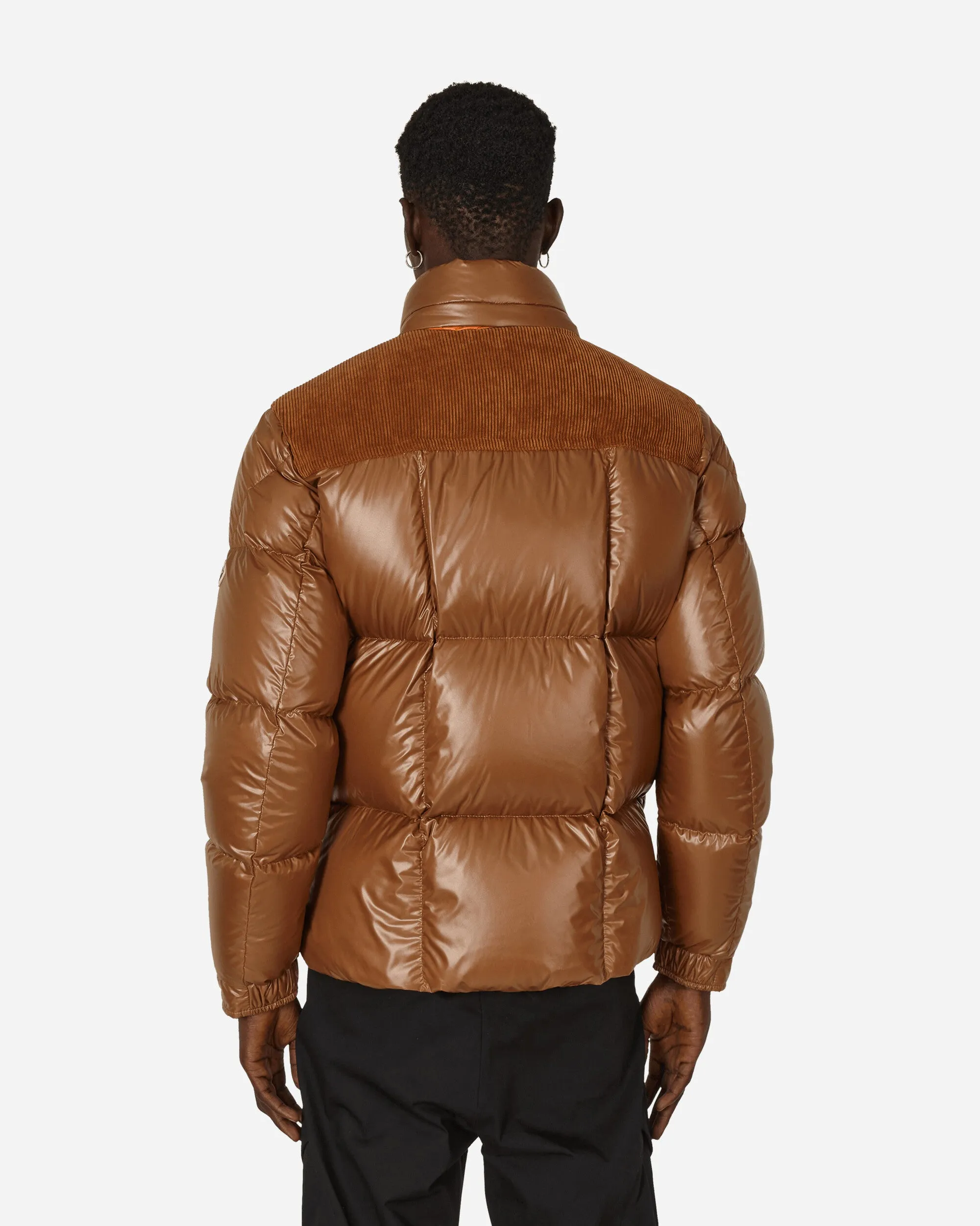 Ain Short Down Jacket Brown