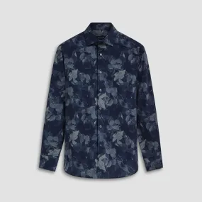 Axel Leaf Print Shirt