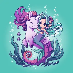 BFFs (Sea Unicorn and Mermaid)