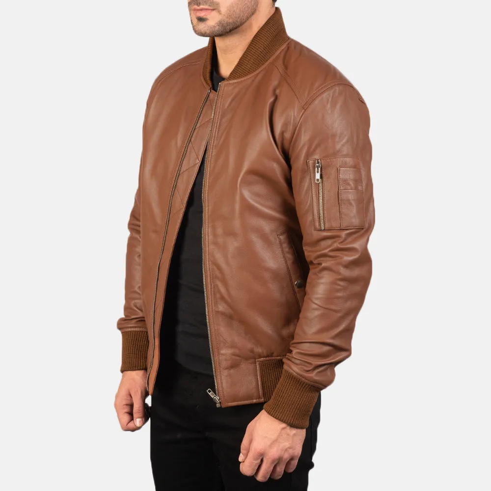 Bohemia Brown Leather Jacket