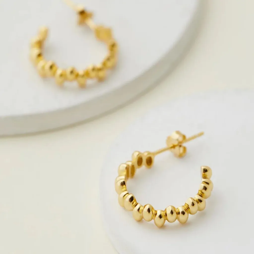 Bubble Earring Gold