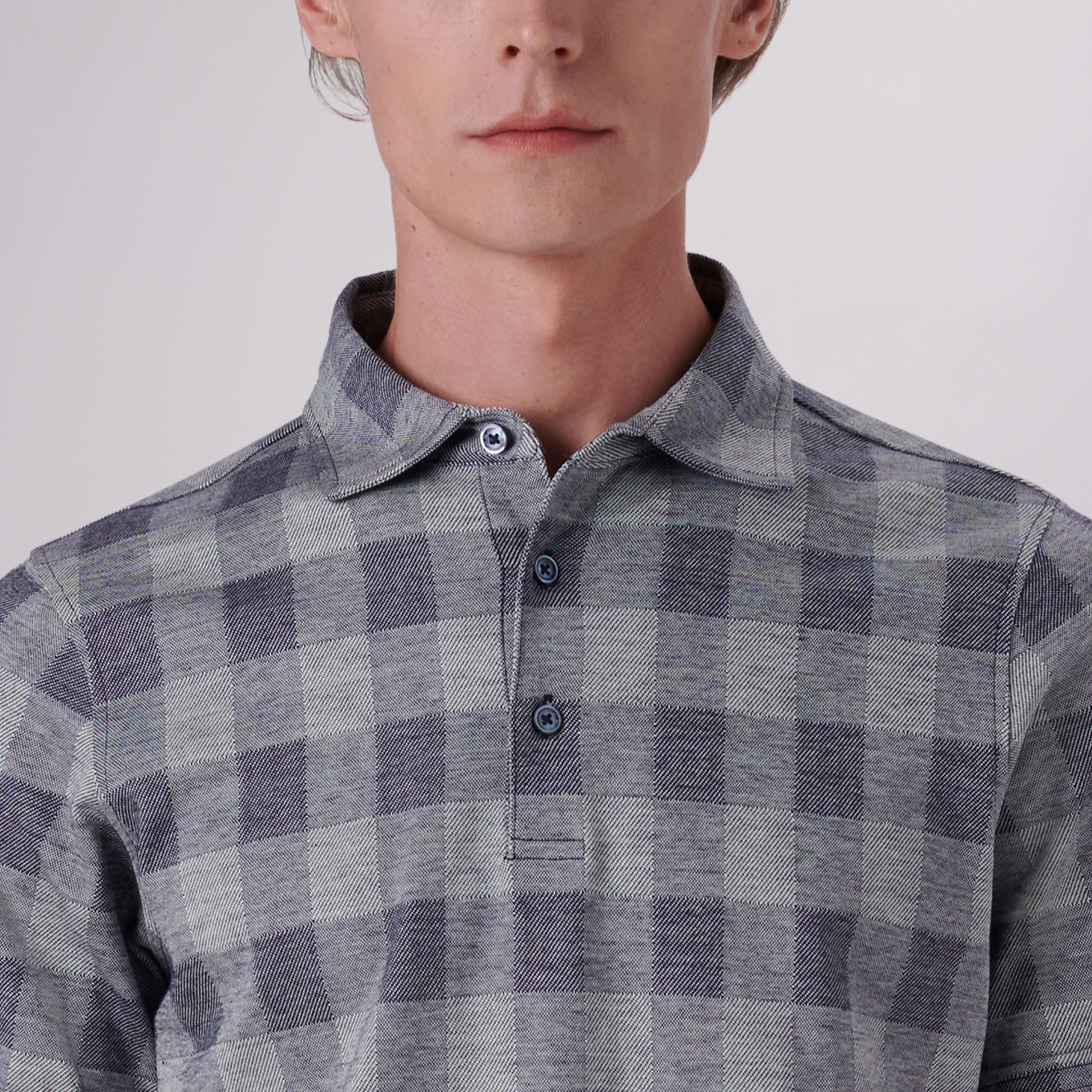 Buffalo Check Polo Shirt