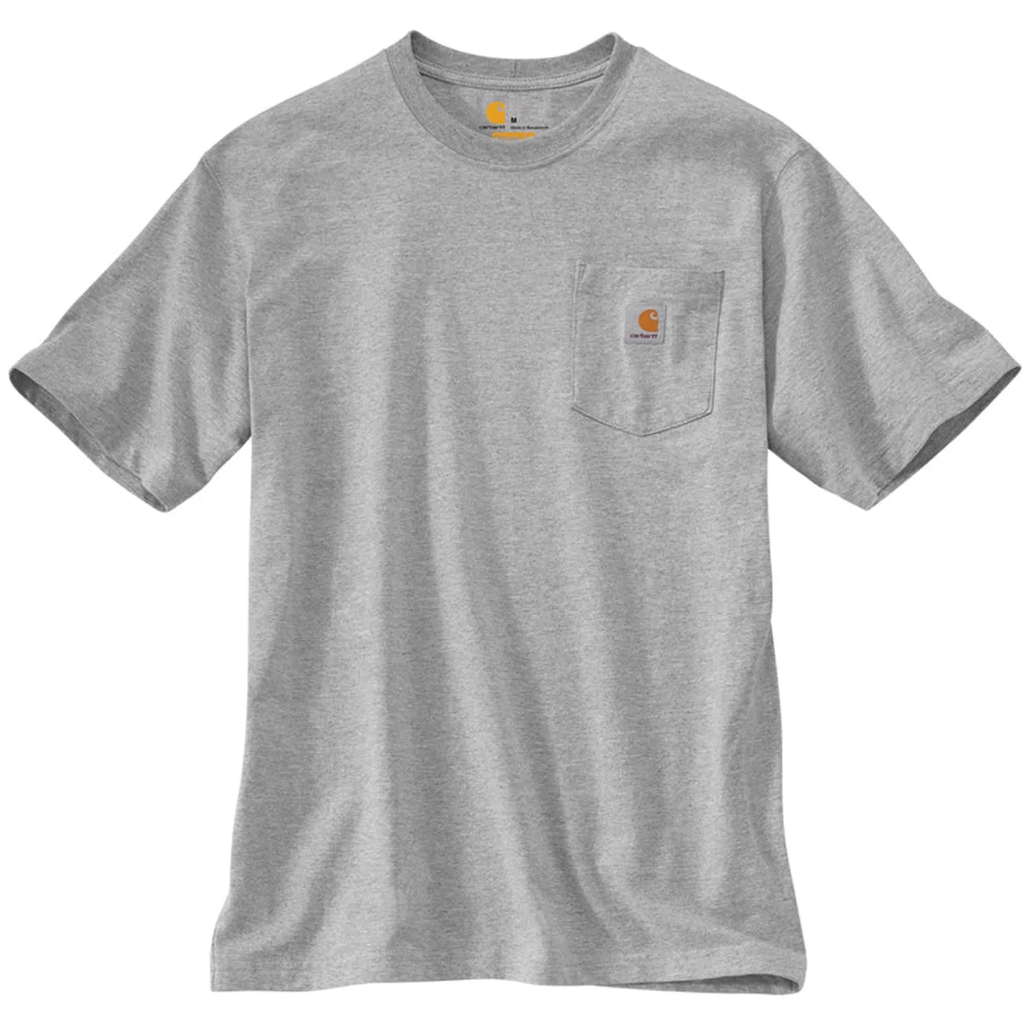 Carhartt Men's Short Sleeve Pocket T-Shirt_Heather Grey