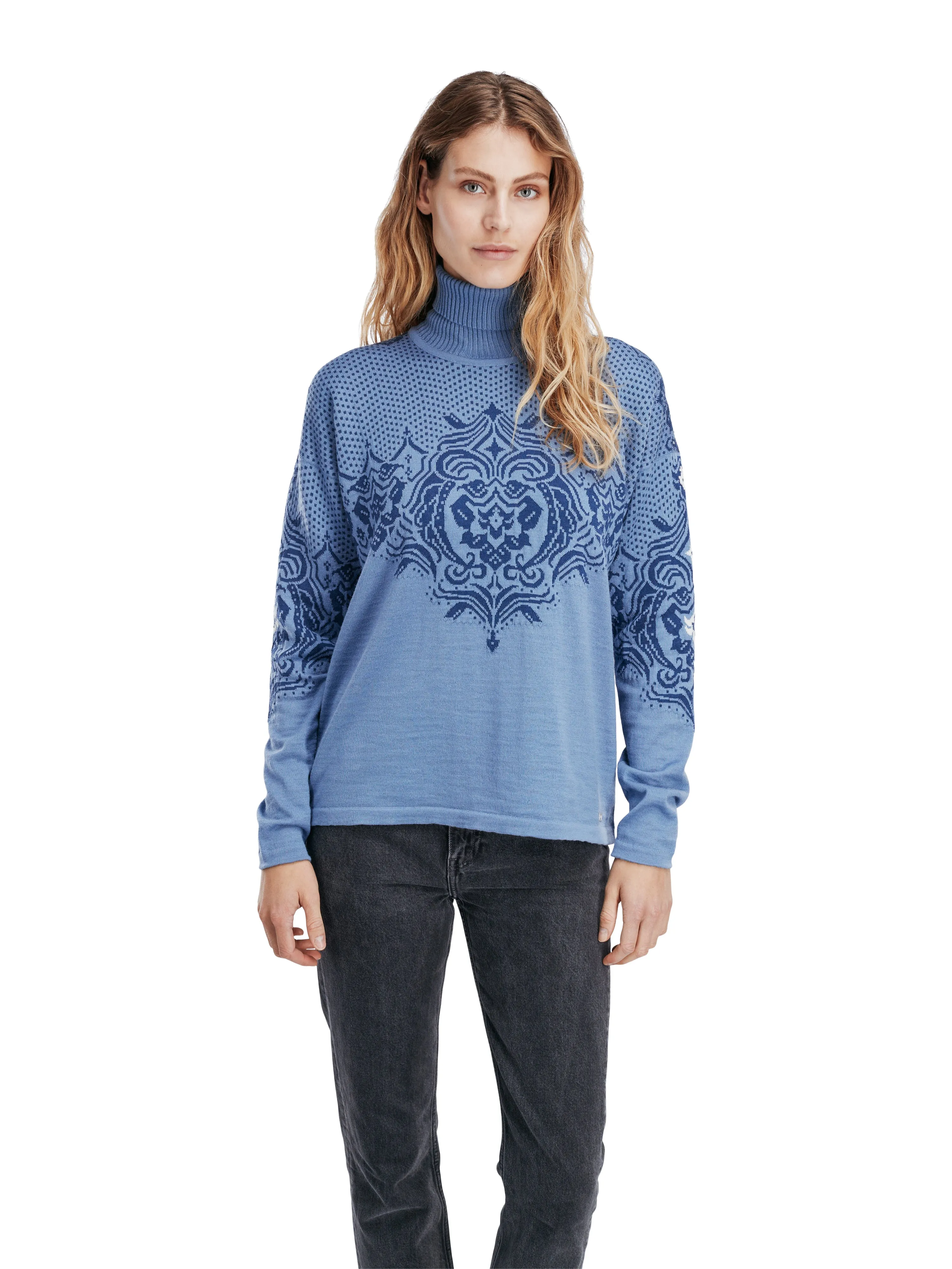 Dale of Norway - Rosendal Women's Sweater - Blue