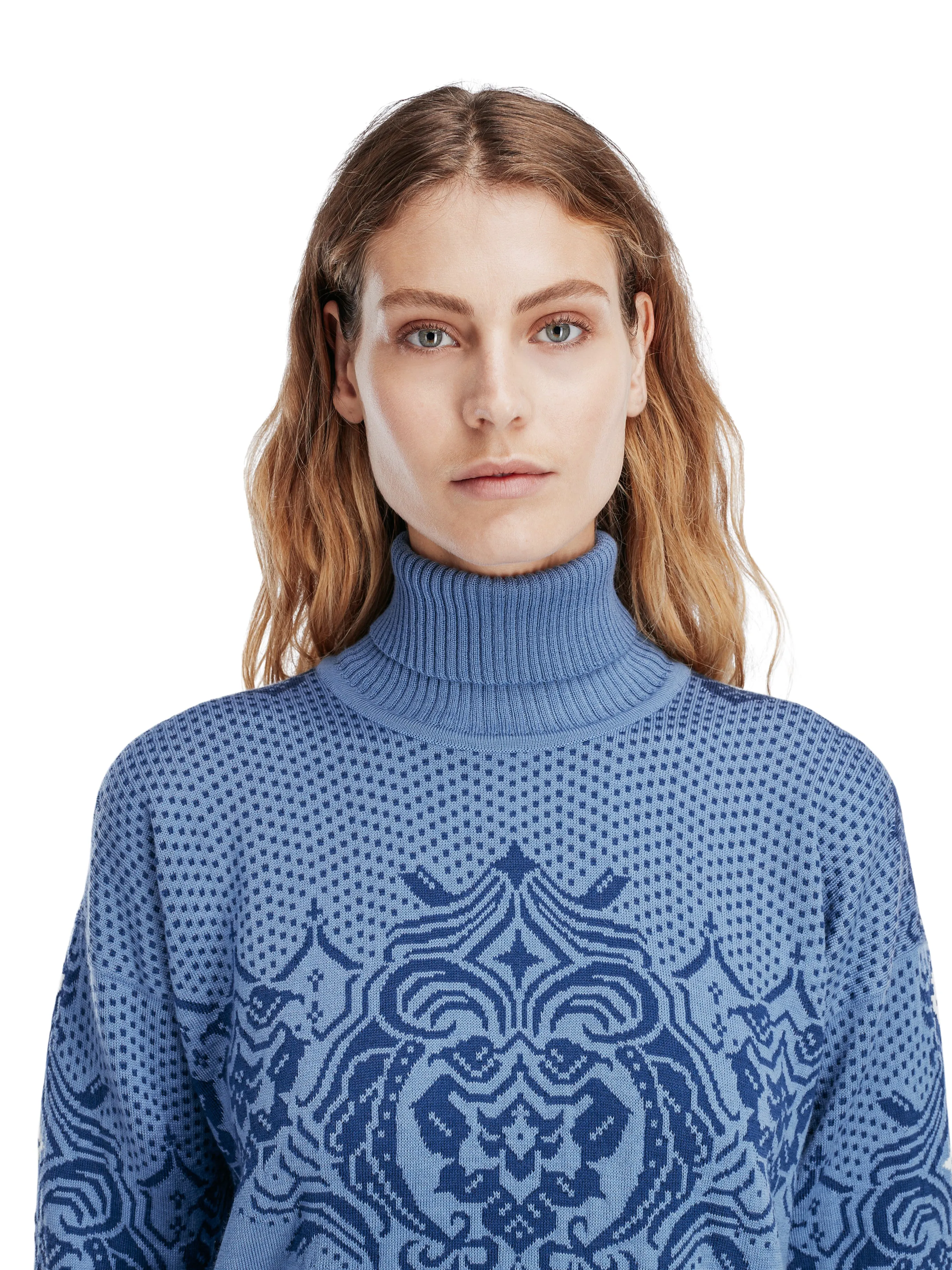 Dale of Norway - Rosendal Women's Sweater - Blue