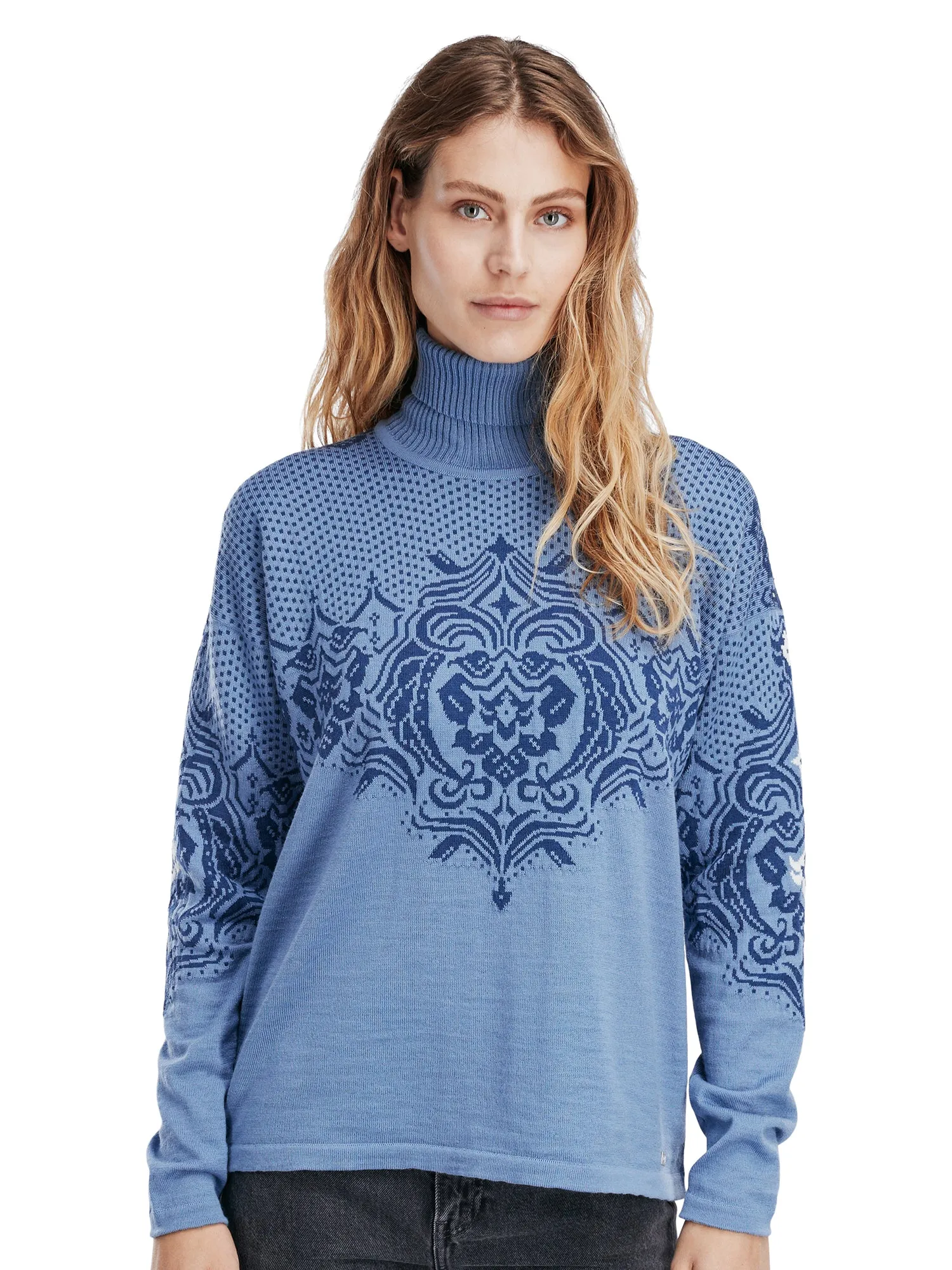 Dale of Norway - Rosendal Women's Sweater - Blue