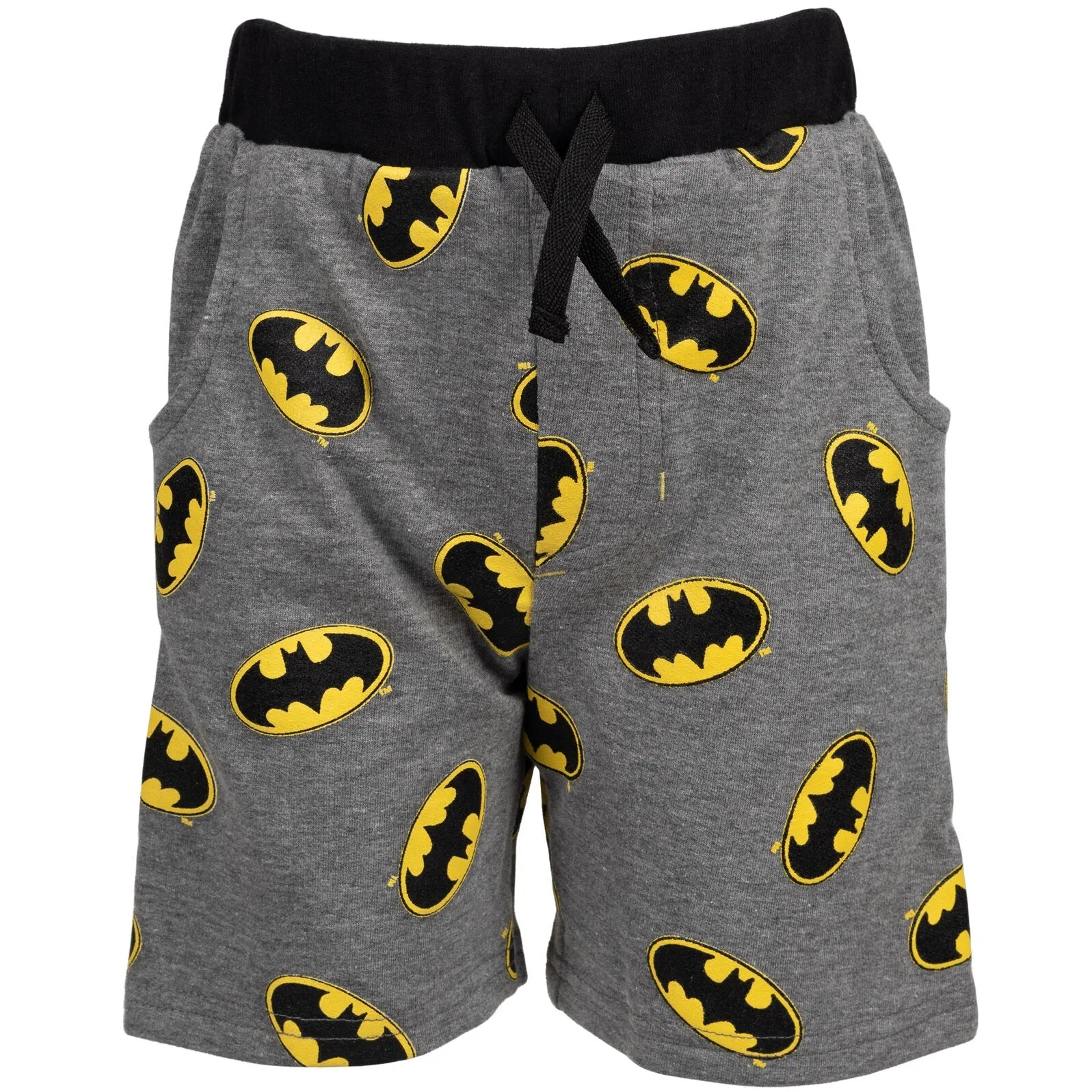 DC Comics Justice League Batman T-Shirt and French Terry Shorts Outfit Set