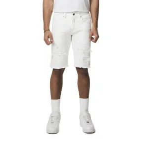 Essential Jean Shorts - White