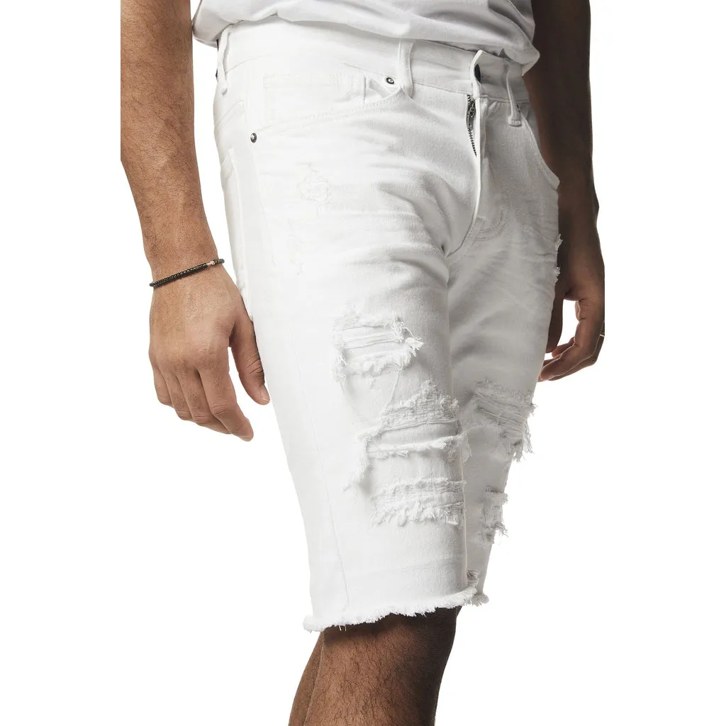 Essential Jean Shorts - White