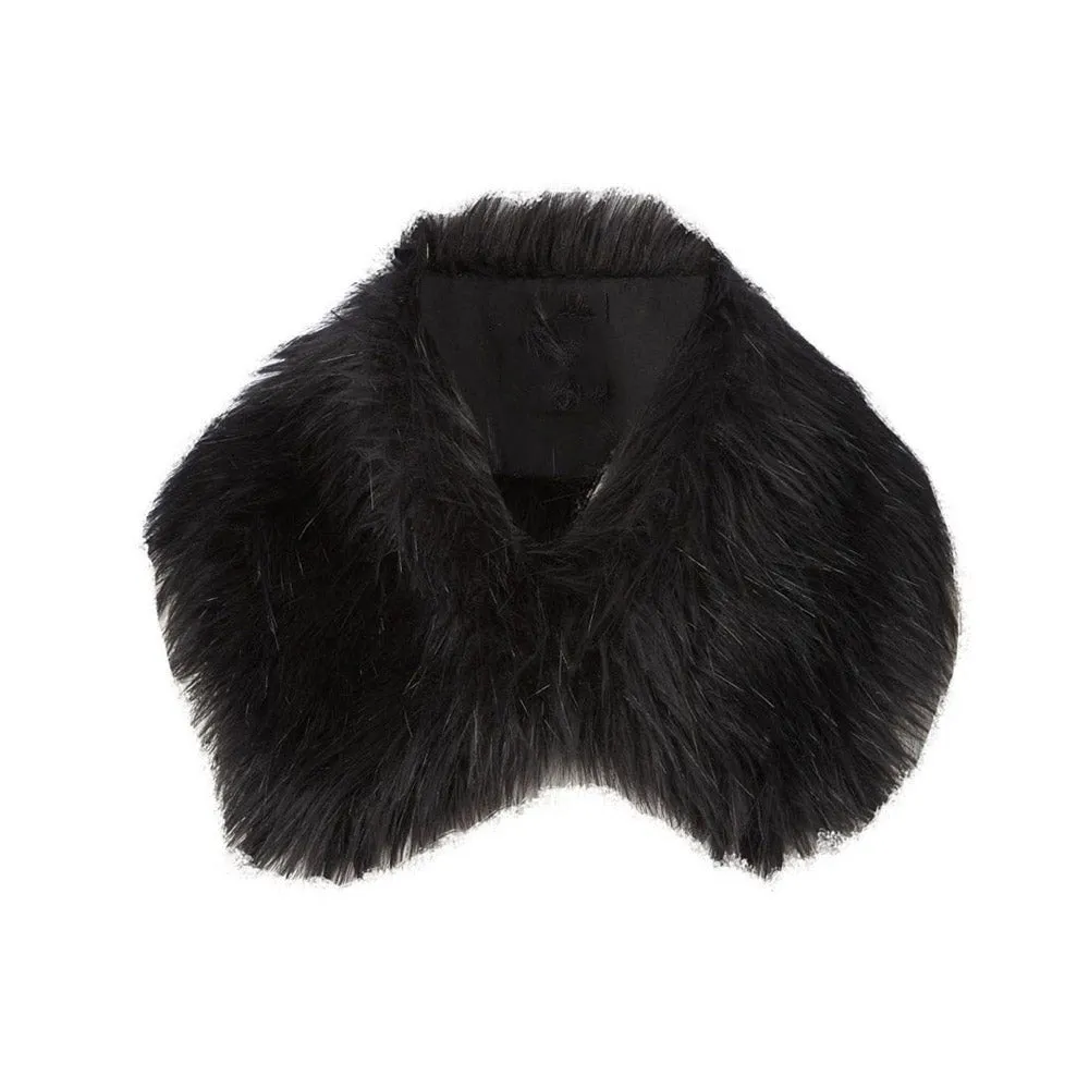 Faux fur collar