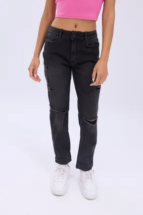 High Rise Boyfriend Jean