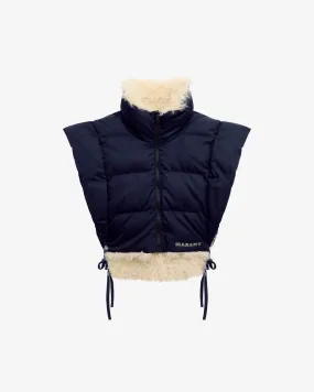 Sure! Here is an optimized title for the product in English:

Premium Hooded Puffer Vest for Stylish Warmth and Comfort

Feel free to let me know if you need further adjustments!