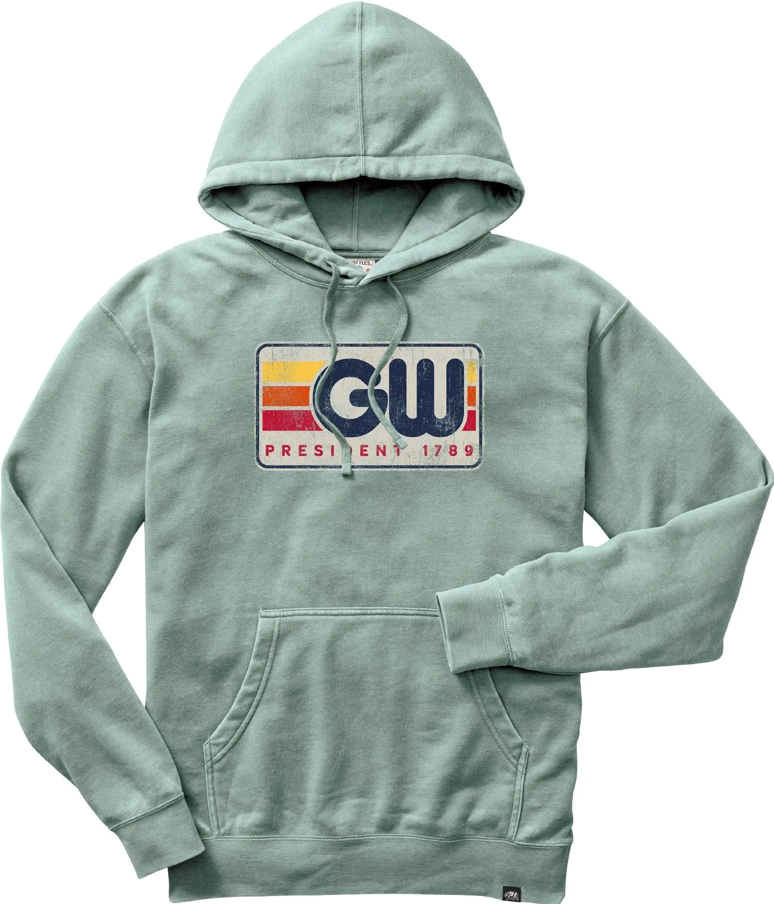 Hoodie Sweatshirt GW President 1789