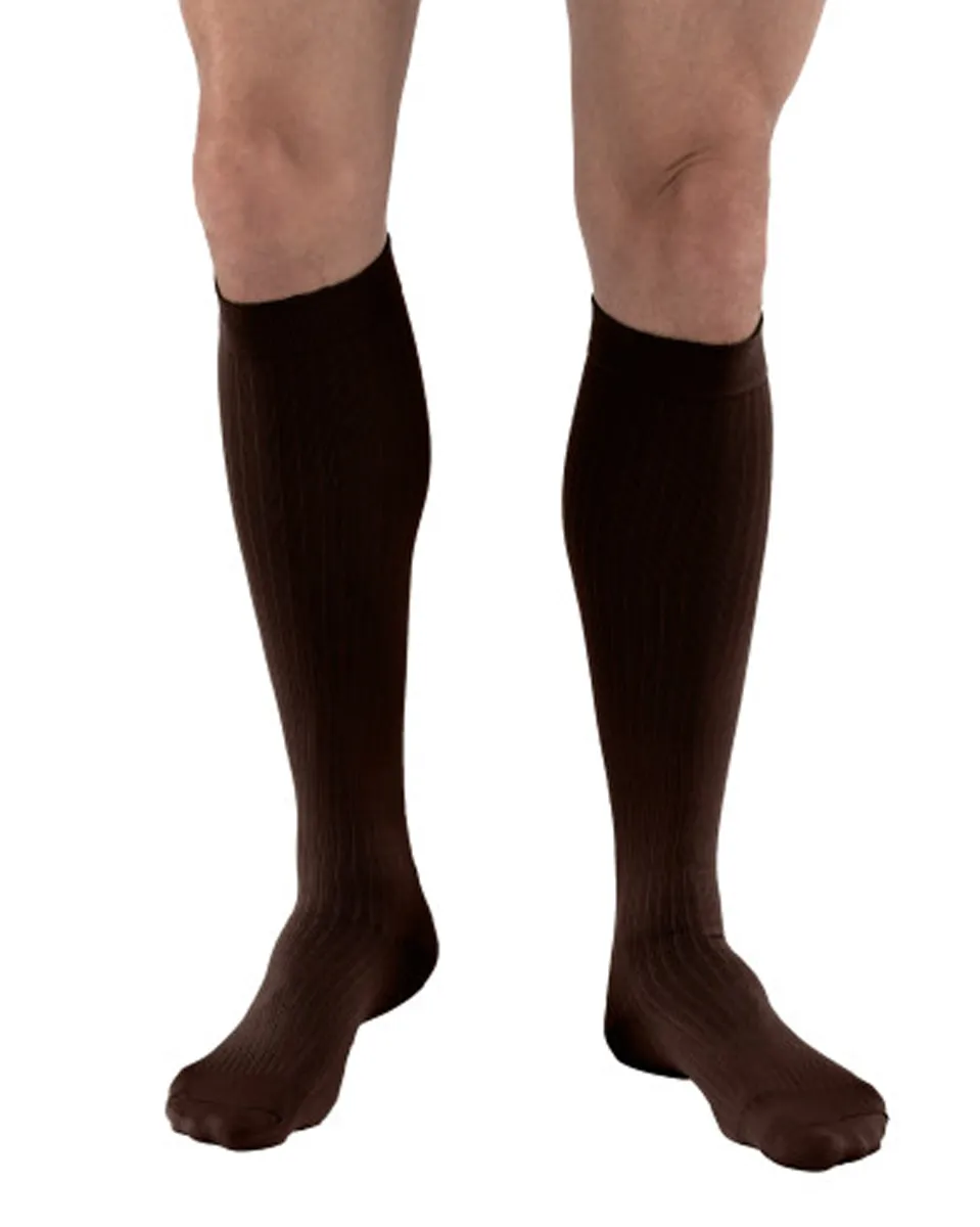 Jobst Men's Dress Closed Toe Knee Highs 8-15 mmHg