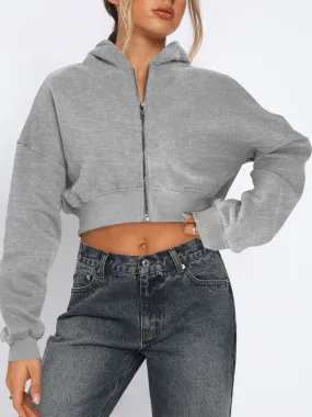 Just BE. MDML  Hooded Cropped Jacket