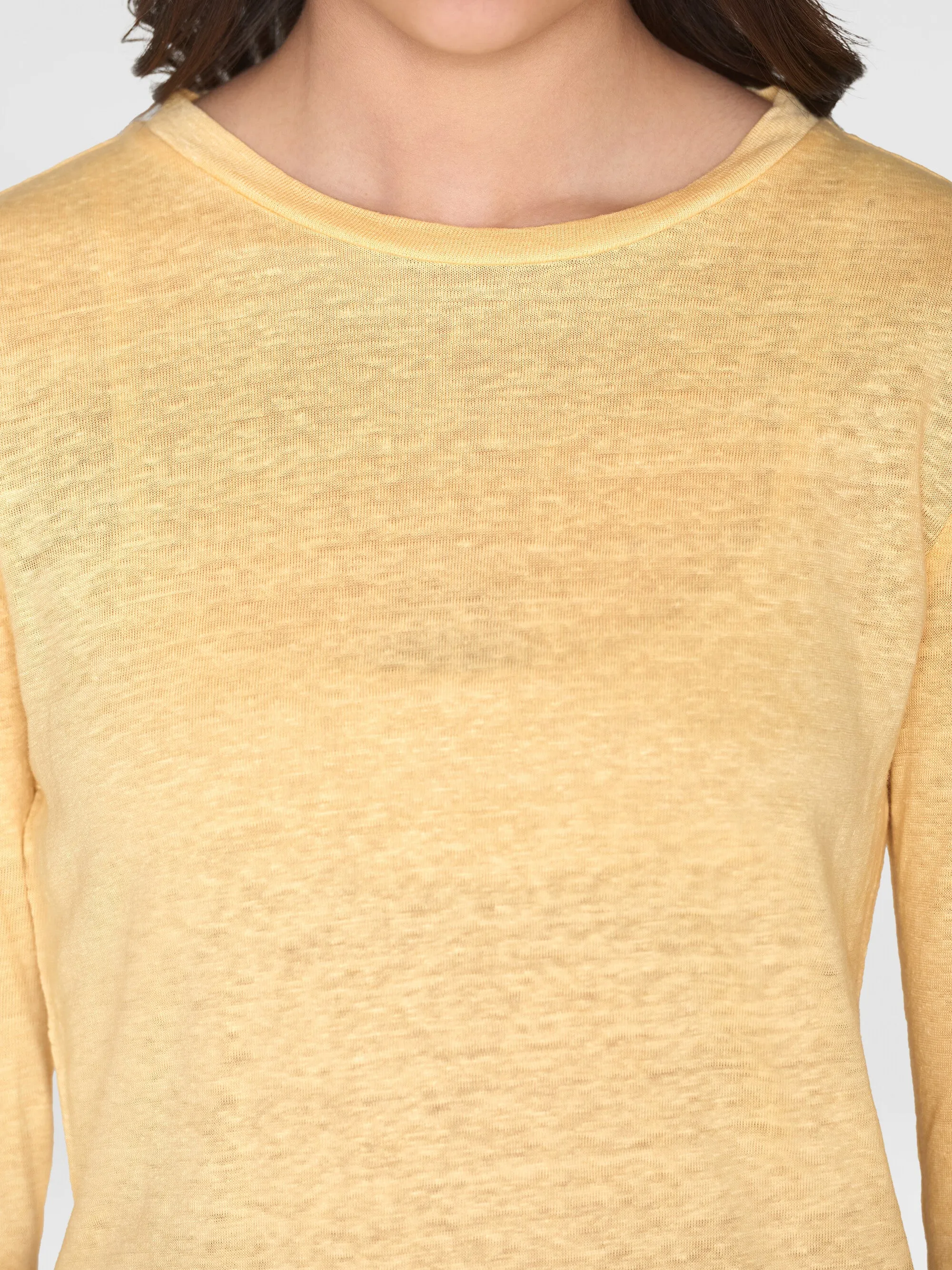 Long sleeve linen t-shirt - GOTS/Vegan - Impala