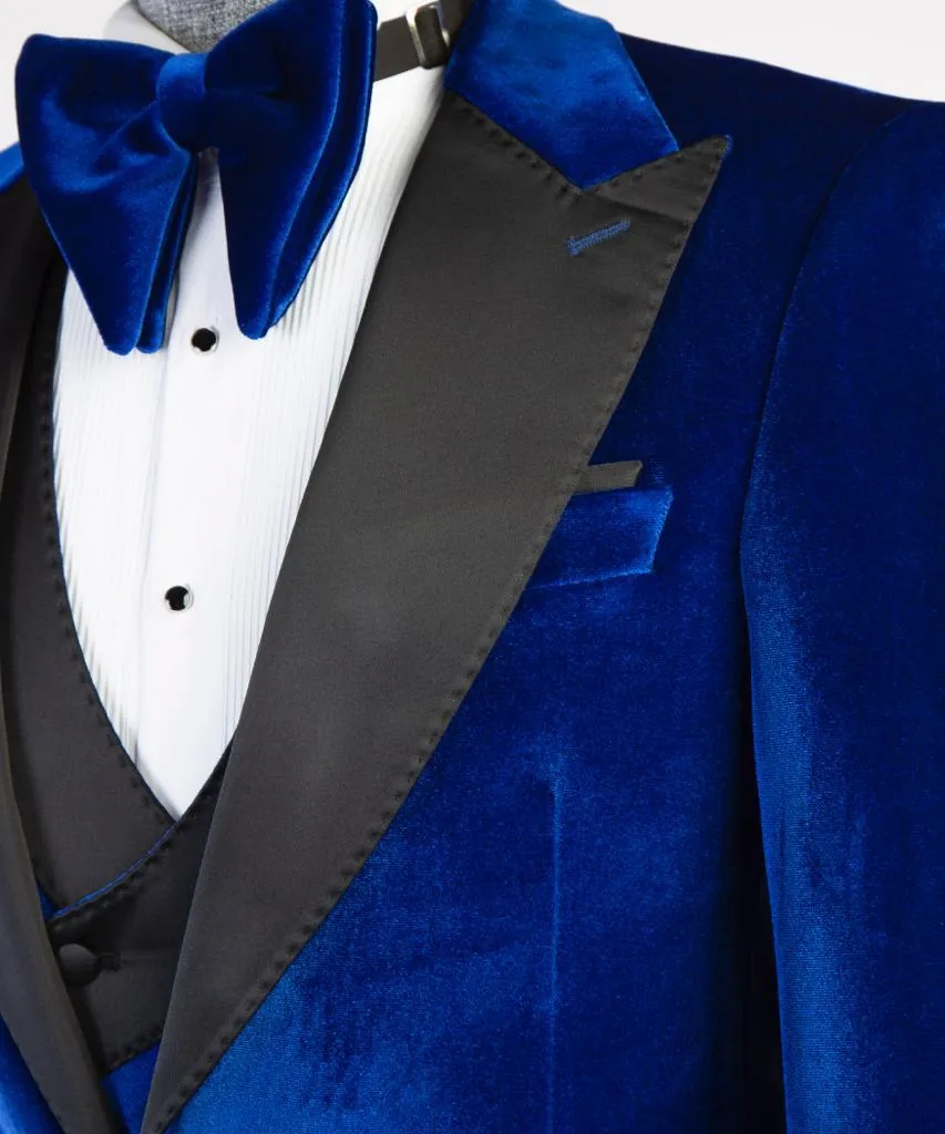 Men's Classic Velvet Tuxedo Suit