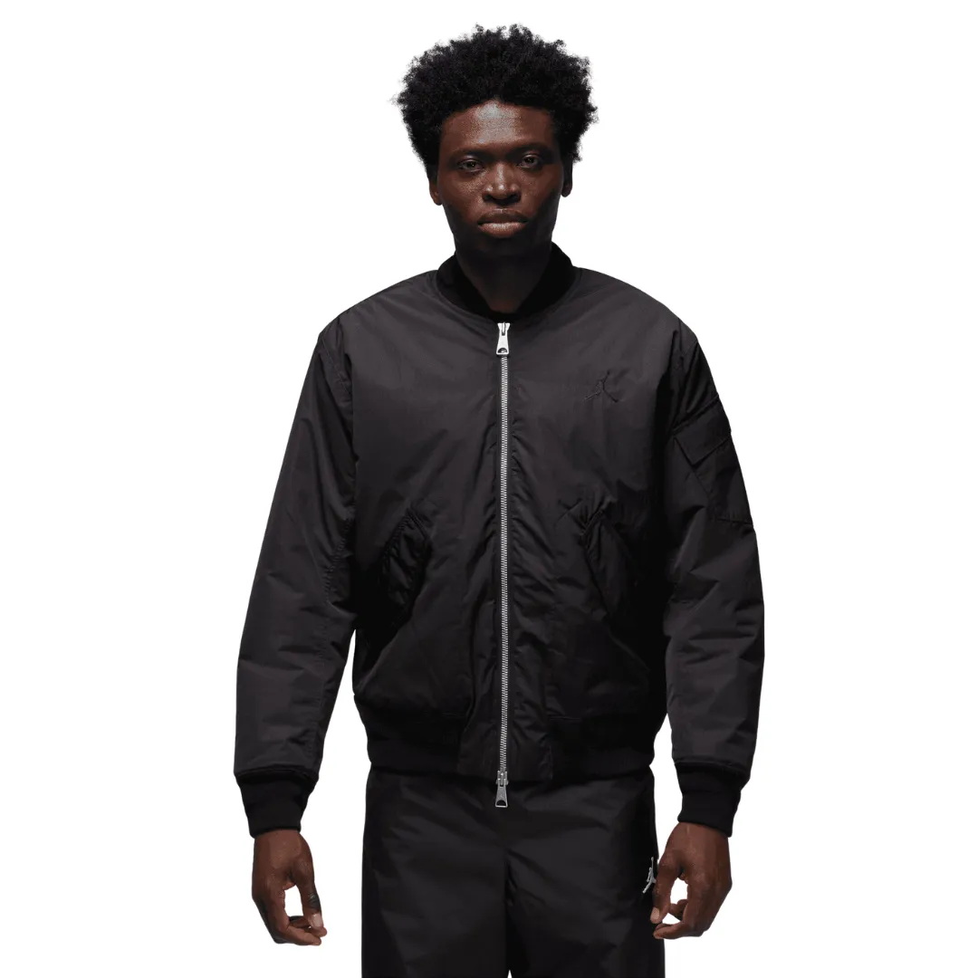 Men's Jordan Essentials Double Zip Jacket - Black