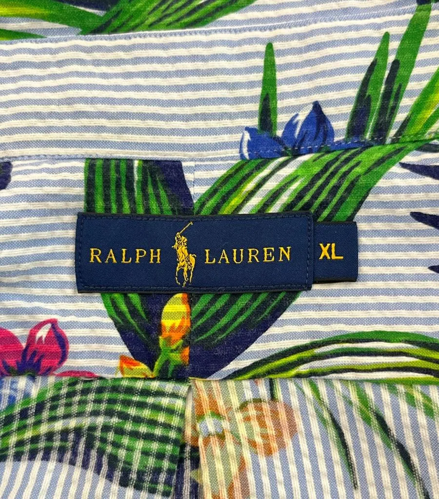 Ralph Lauren Hawaiian Print Shirt. Size XL