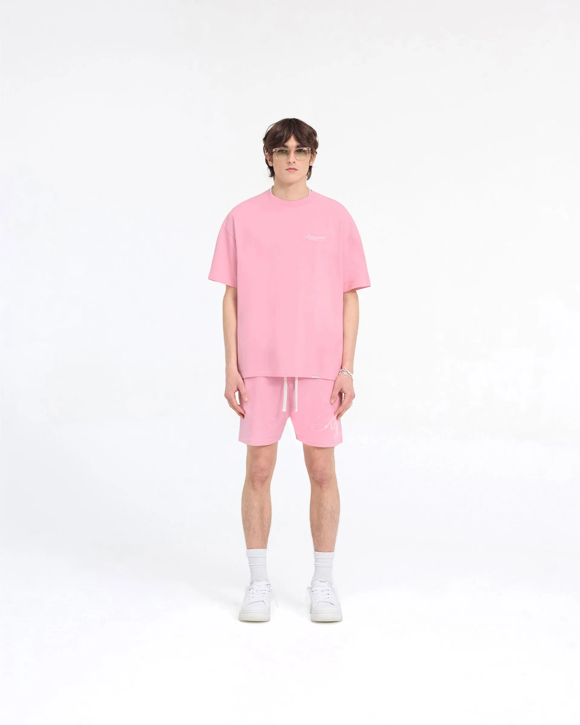 Represent Owners Club Script T-Shirt - Pink