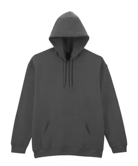 Softstyle midweight fleece adult hoodie | Charcoal