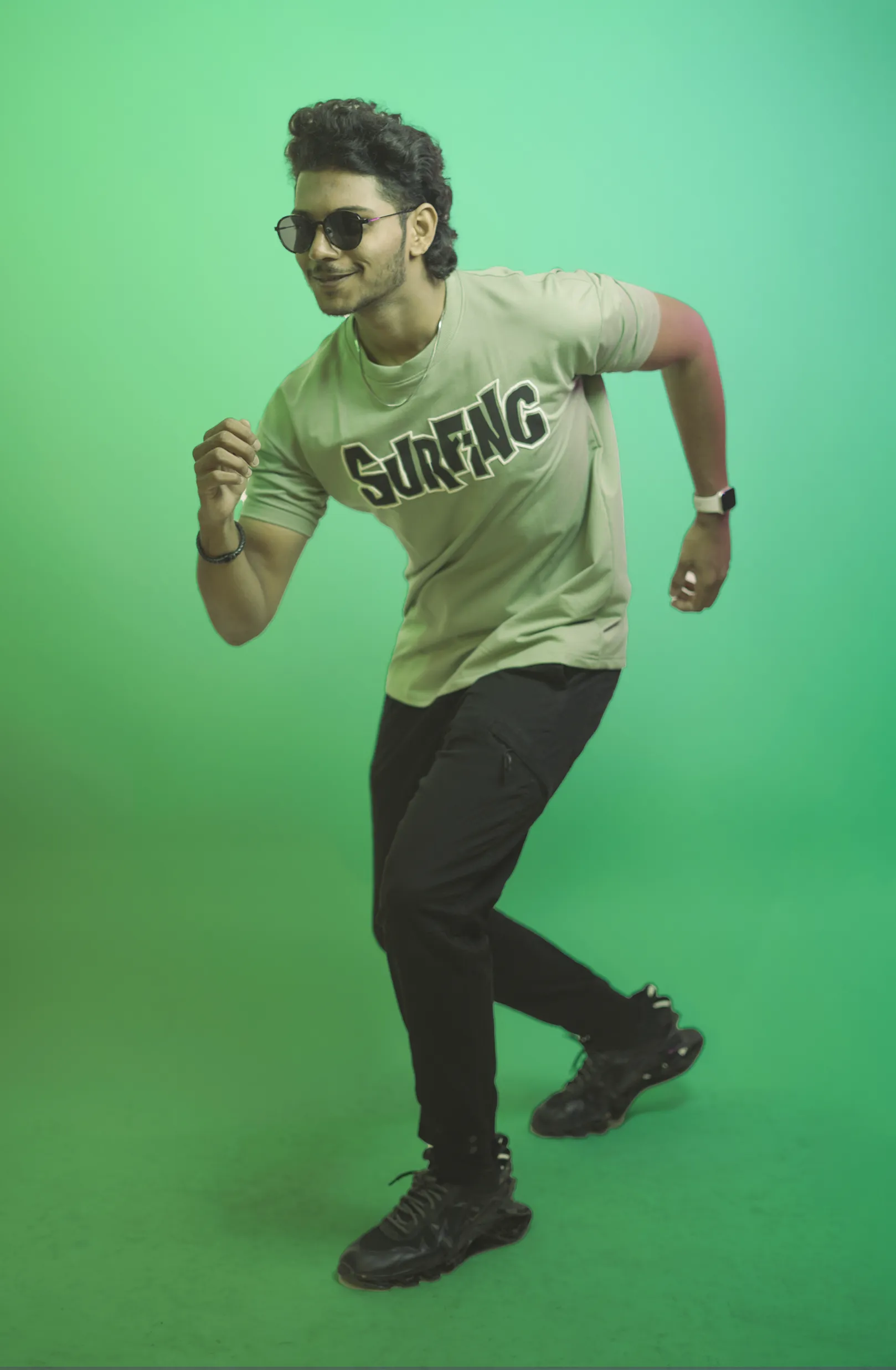 Summer Vibe Green T-shirt