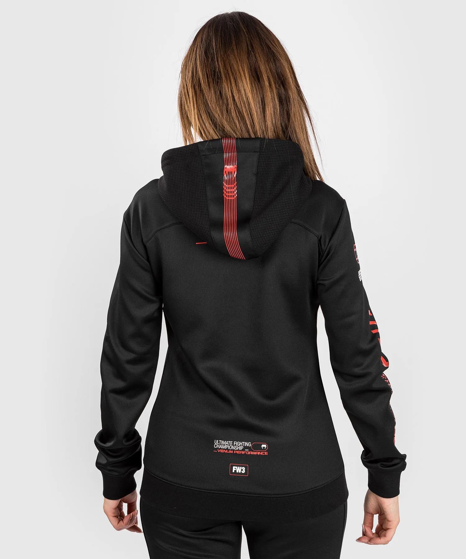 UFC Adrenaline by Venum Fight Week  Women’s Zip Hoodie - Black