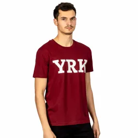 Winstons - YRK T-Shirt - Burgundy